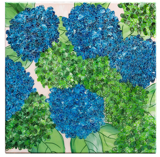 TABLEAU-BLOOMING DAY